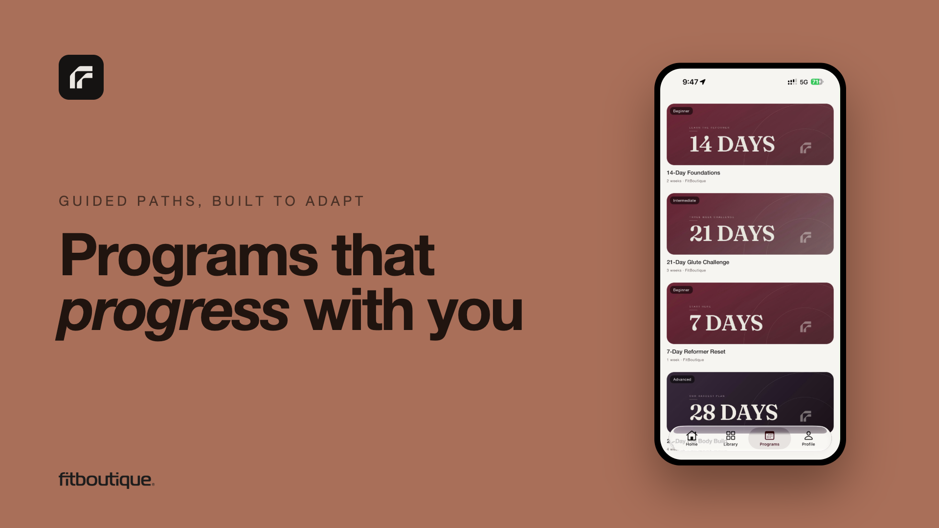Fit by FitBoutique — Programs that progress