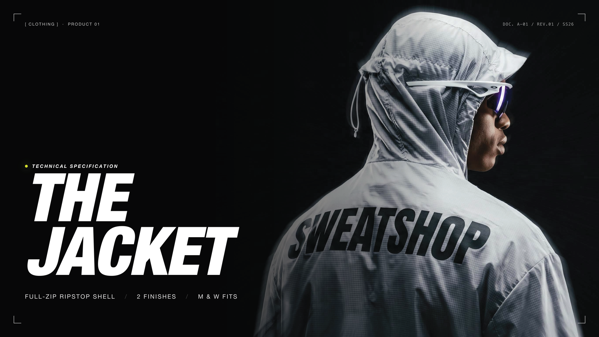 Sweatshop jacket — 01