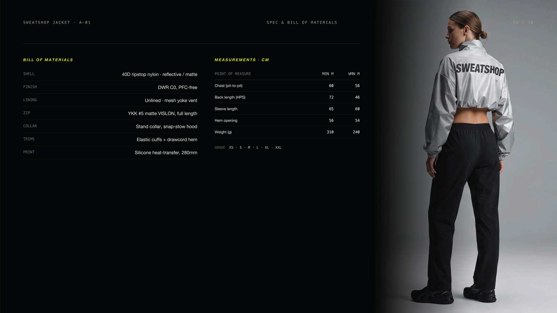 Sweatshop Tech Coat — jacket 08