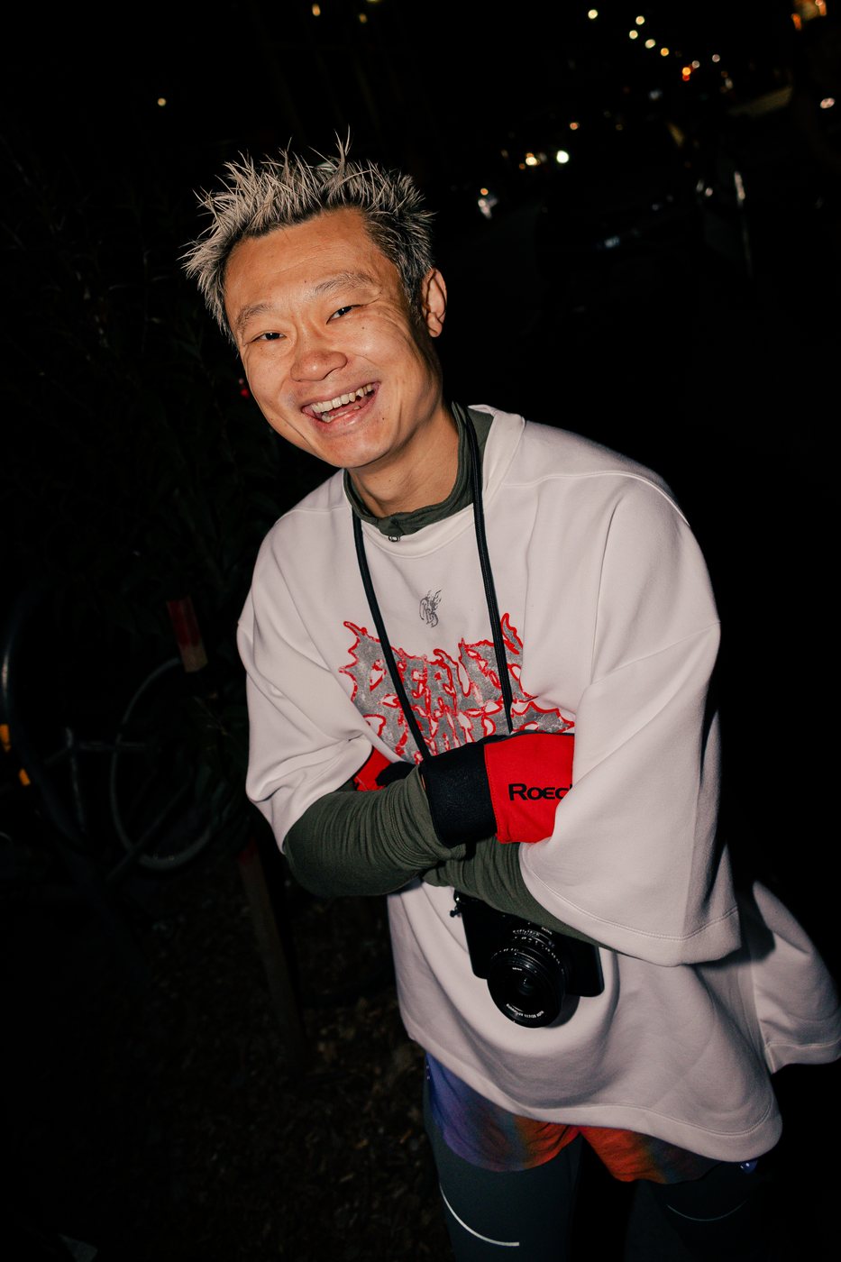 All Ours Shakeout, the photographer on the night
