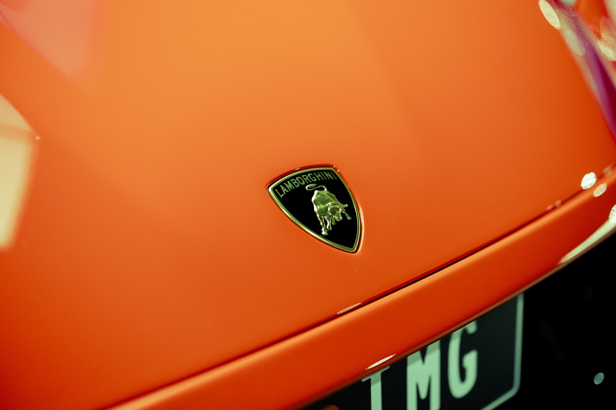 The Motor Gallery — Lamborghini Huracán STO, Lamborghini badge