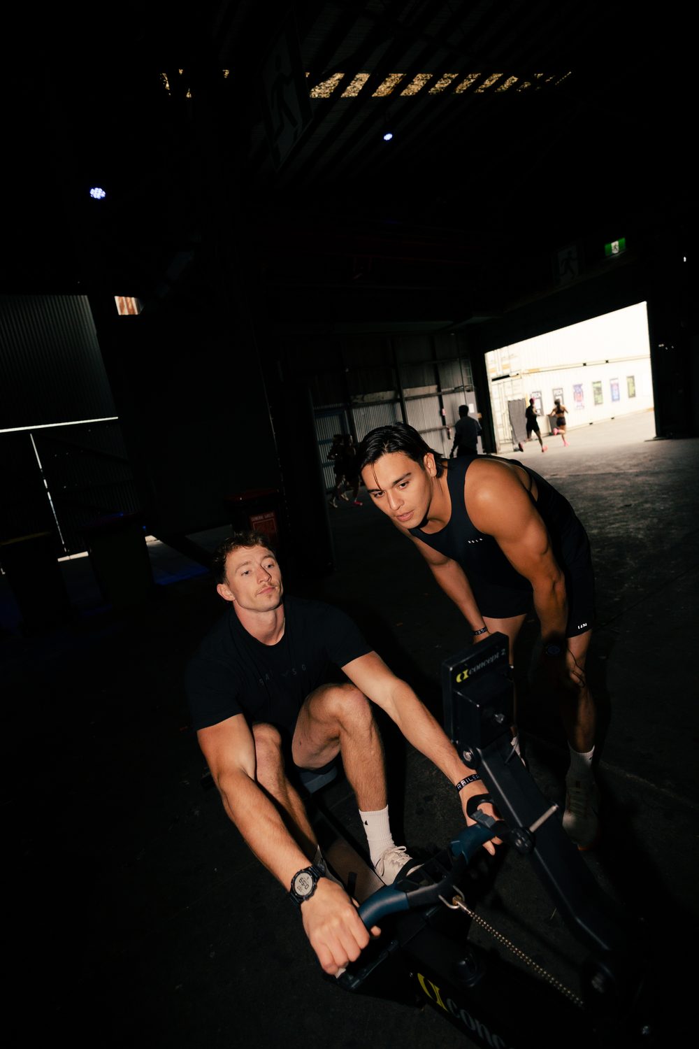 TrailerFit The Blueprint, ski-erg push