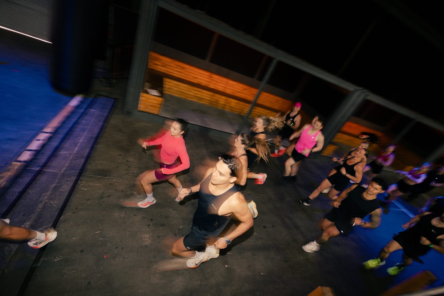 TrailerFit The Blueprint, group floor workout