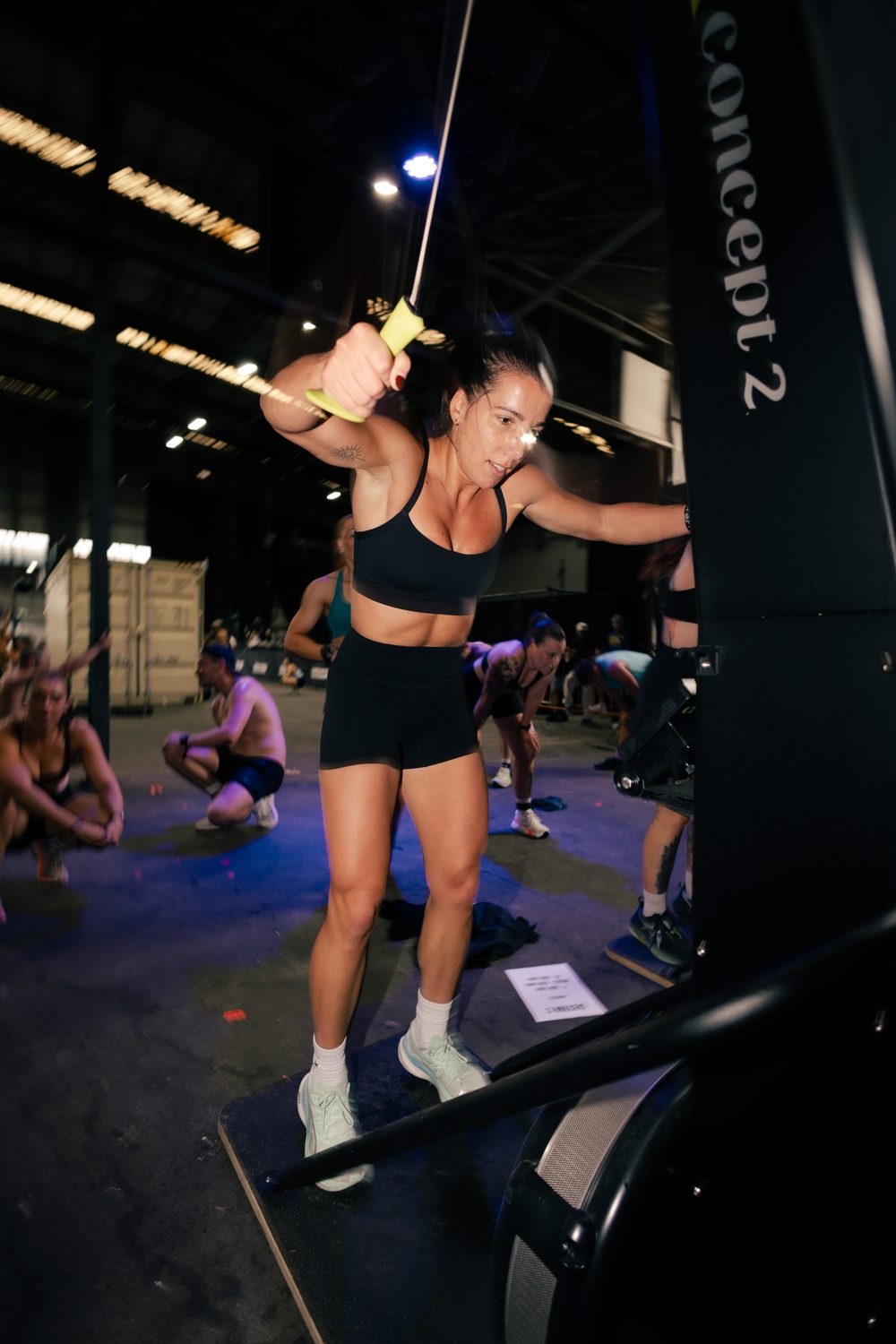 TrailerFit The Blueprint, ski-erg battle