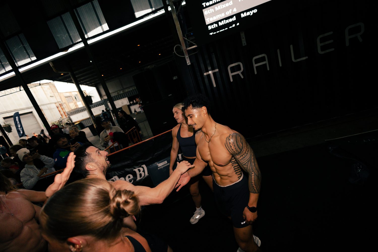 TrailerFit The Blueprint, finish-line handshake